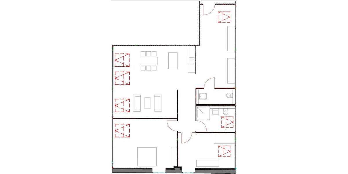 Dachgeschoßwohnung Steinfurt - 3 Zimmer, 126 m&sup2;, 1.300&euro; | Angebot:25988830