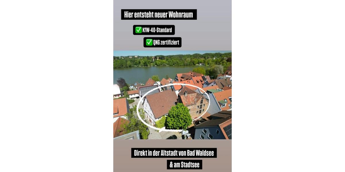 Etagenwohnung Bad Waldsee - 2 Zimmer, 55 m&sup2;, 365.046&euro; | Angebot:26957505