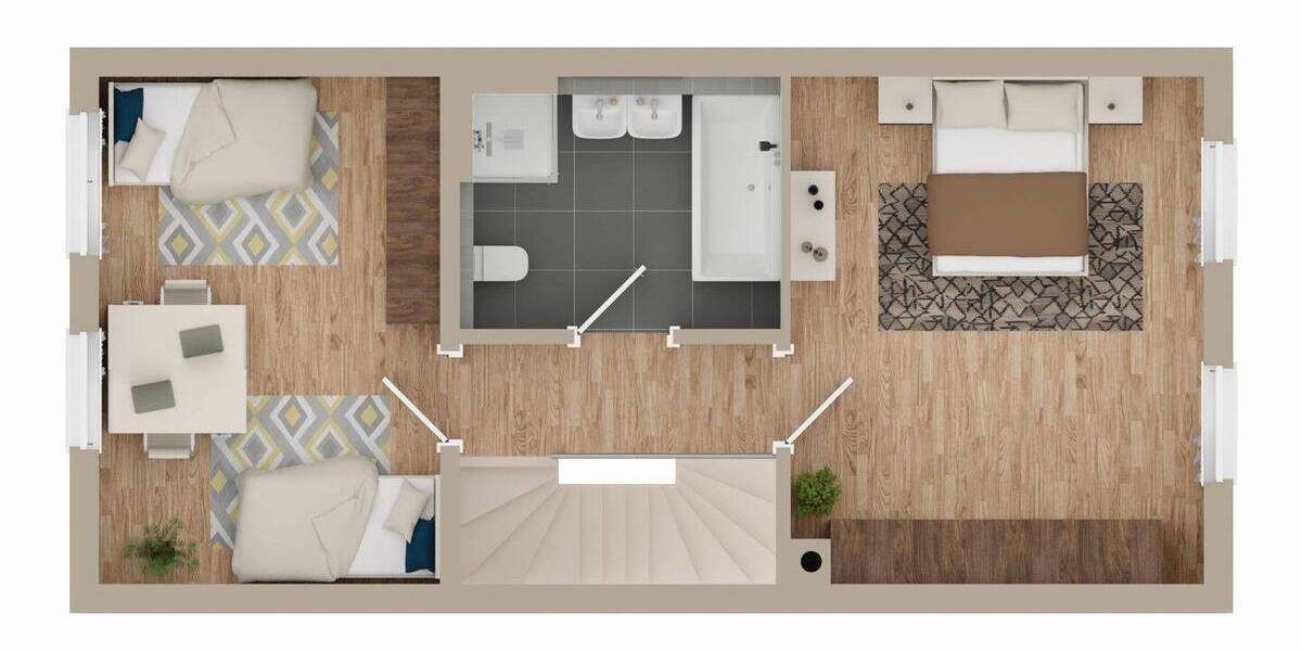 Reihenmittelhaus Böblingen Dagersheim - 3 Zimmer, 109 m&sup2;, 550.000&euro; | Angebot:26657279