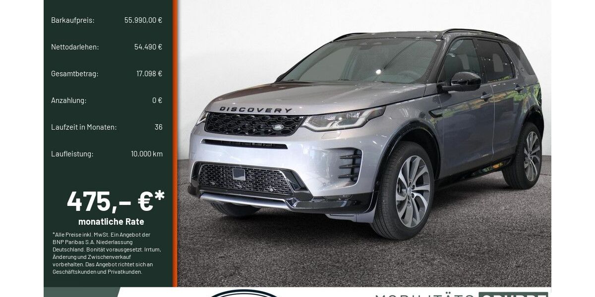 Land Rover Discovery Sport 2.500 km 55.990 € Engelskirchen 51766