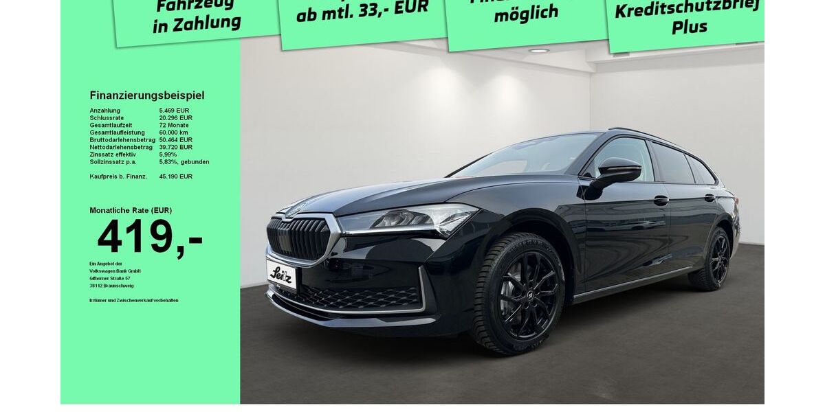 Skoda Superb 19.400 km 44.380 &euro; Memmingen 87700
