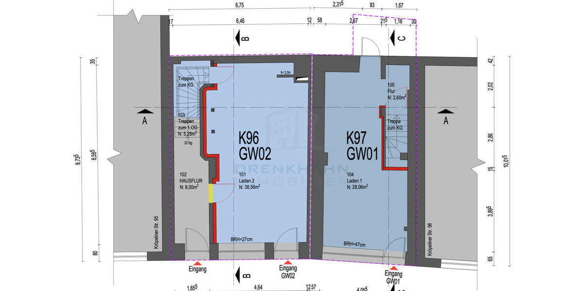 Gewerbeobjekt Rostock Stadtmitte - 2.200.000&euro; | Angebot:22901723