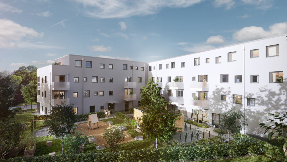 Etagenwohnung Karlsfeld - 2 Zimmer, 47 m&sup2;, 524.000&euro; | Angebot:27004612