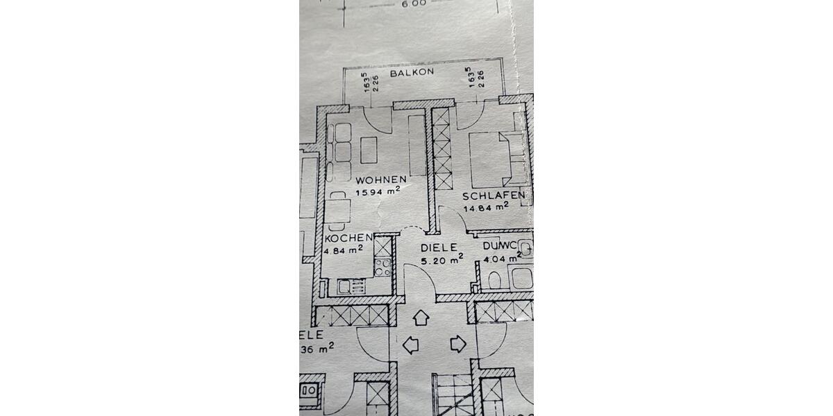 Etagenwohnung Pocking - 2 Zimmer, 47 m&sup2;, 560&euro; | Angebot:26252406