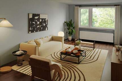 Komfortable 4-Zimmer-Wohnung in naturnaher Wohnlage 4 zimmer