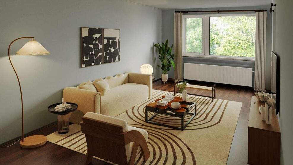 Komfortable 4-Zimmer-Wohnung in naturnaher Wohnlage 4 zimmer