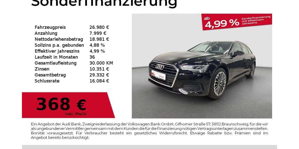 Audi A6 89.638 km 26.980 &euro; Fürth 90763