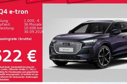 Audi Q4 e-tron 7.984 km 55.321 &euro; Eching 85386