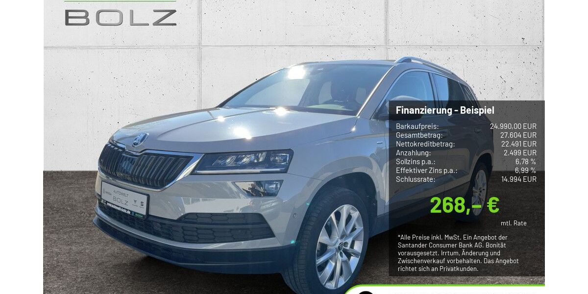 Skoda Karoq 49.780 km 24.890 &euro; Pulheim-Brauweiler 50259