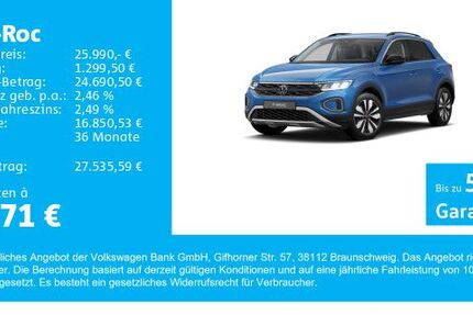 VW T-Roc 16.100 km 25.180 &euro; Gersthofen 86368