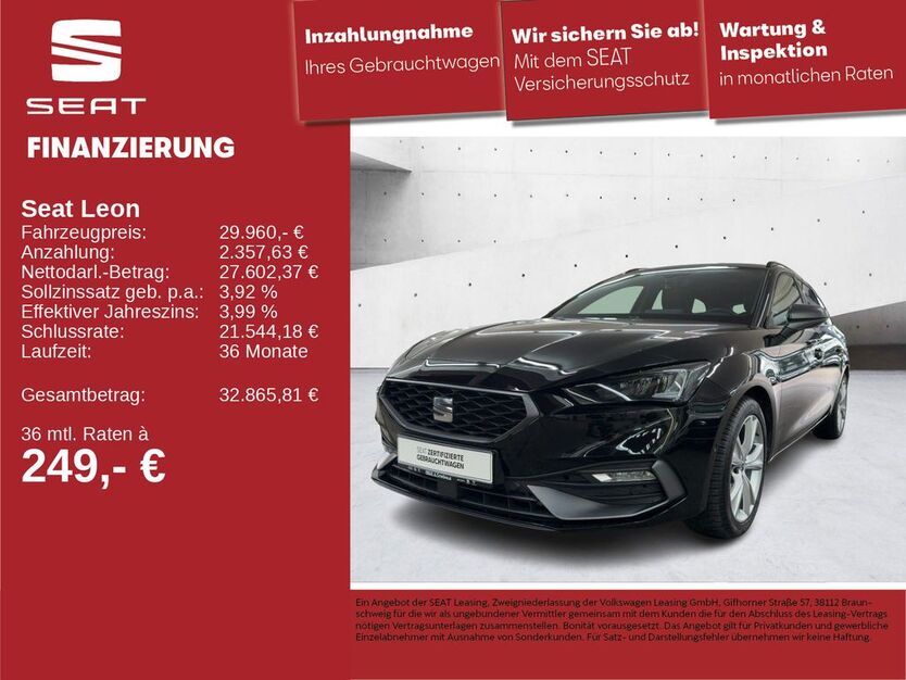 Seat Leon 10.715 km 29.960 € Neu-Ulm 89231