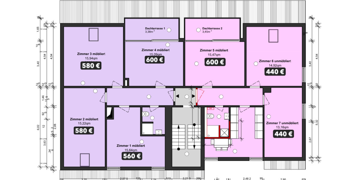 WG in 78462 Konstanz-Paradies mit 7 Zimmern 7 zimmer