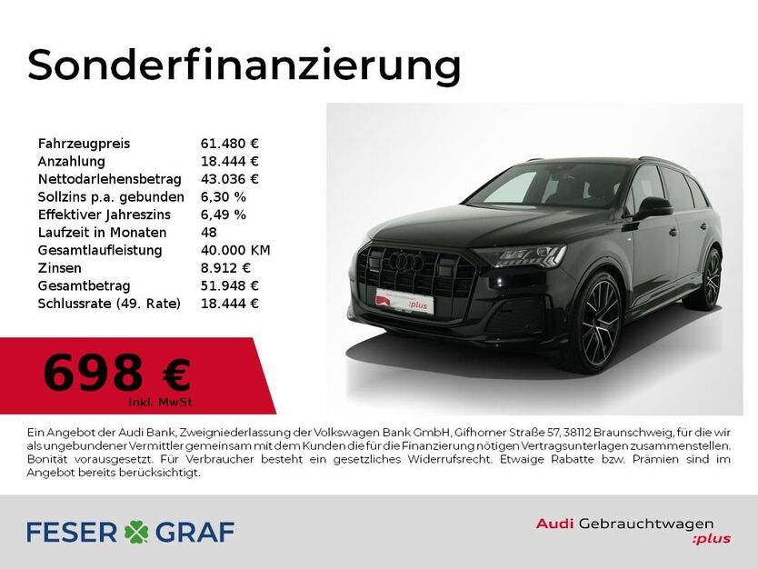 Audi Q7 76.500 km 61.480 € Nürnberg 90411
