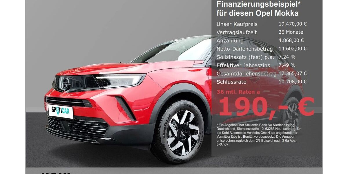 Opel Mokka 12.300 km 17.980 &euro; Aachen 52078