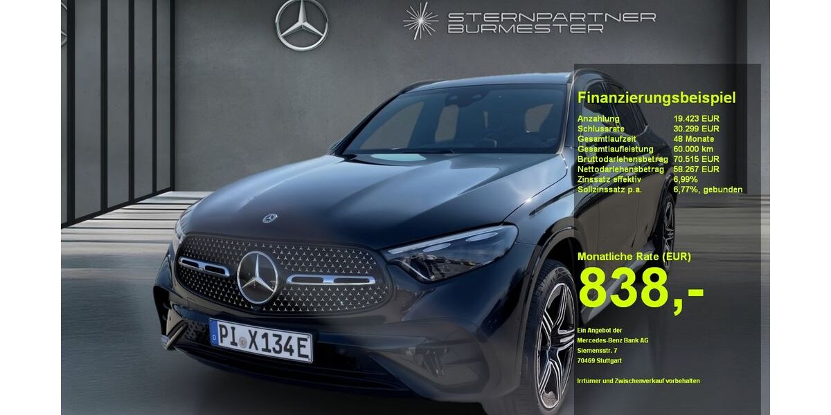 Mercedes-Benz GLC 300 4.900 km 77.690 &euro; Elmshorn 25337