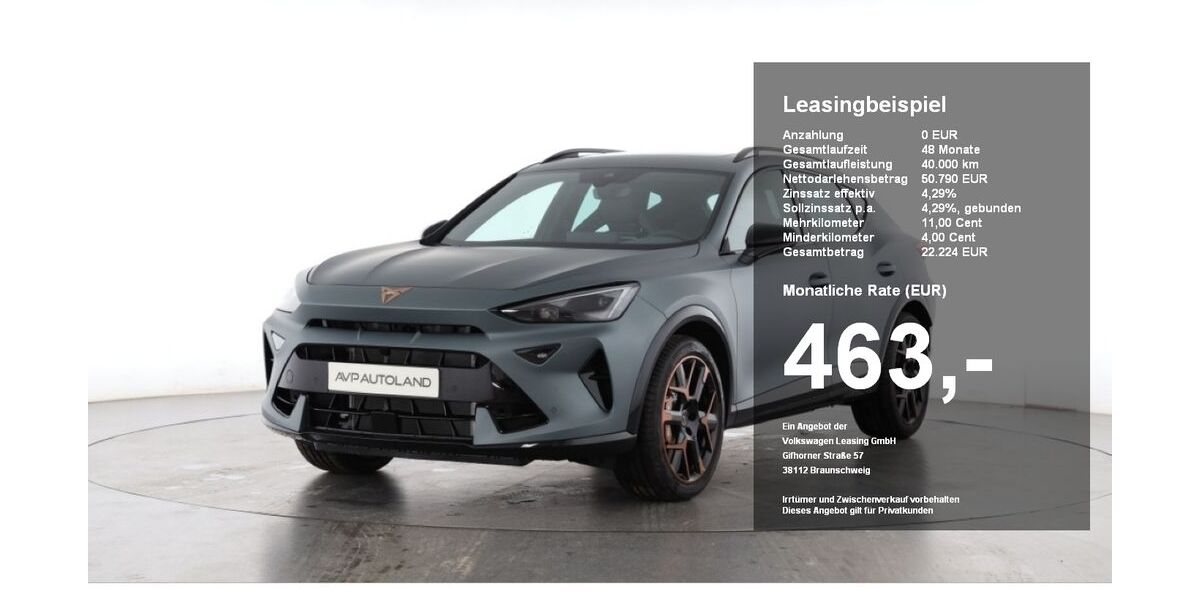 Cupra Formentor 5.000 km 49.750 &euro; Plattling 94447