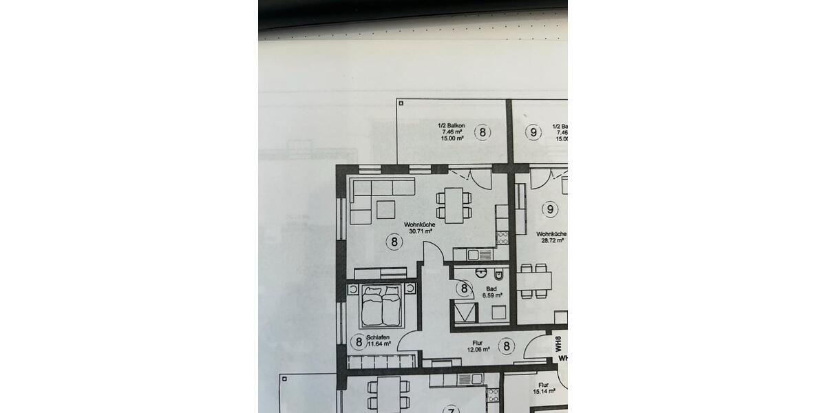 Etagenwohnung Schierling - 2 Zimmer, 68 m&sup2;, 780&euro; | Angebot:25650921