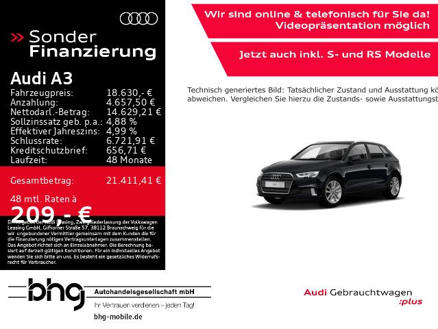 Audi A3 87.469 km 18.630 € Bühl 77815