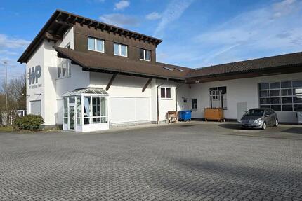 Büro und Produktionshall