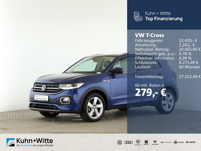 VW T-Cross 18.205 km 22.420 € Jesteburg 21266
