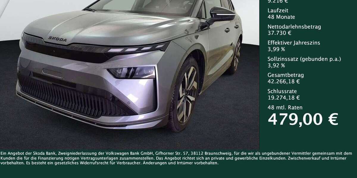Skoda Enyaq 15.469 km 46.946 &euro; Dortmund 44269