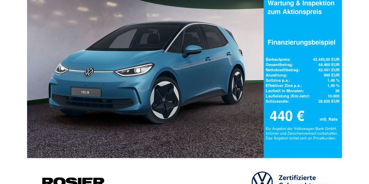 VW ID.3 4.508 km 43.440 € Stendal 39576