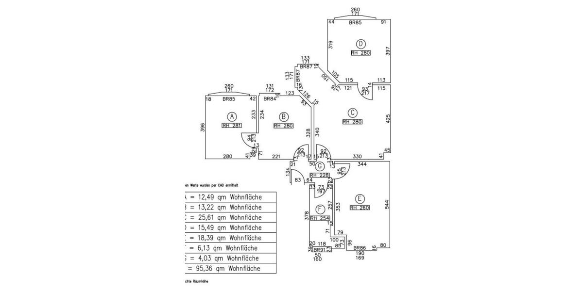 Etagenwohnung Wuppertal Eckbusch - 4 Zimmer, 95 m&sup2;, 902&euro; | Angebot:26646080