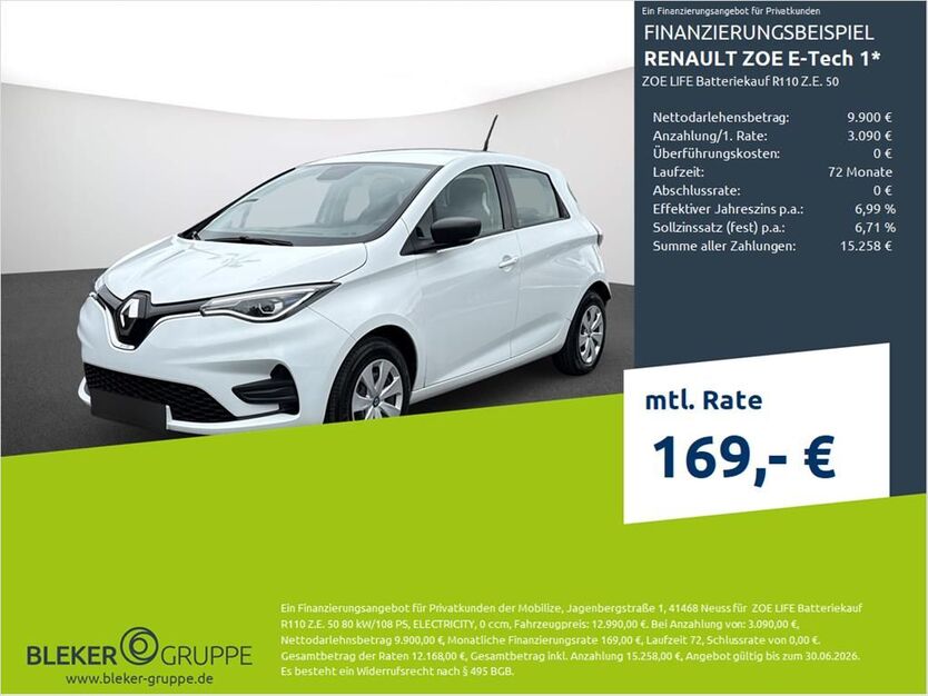 Renault ZOE 36.960 km 12.990 € Ahaus 48683