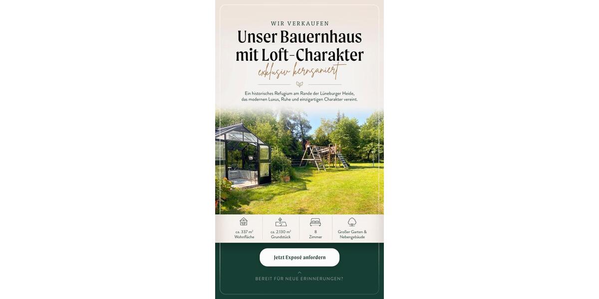 Bauernhaus, Landhaus Neuenkirchen - 8 Zimmer, 337 m&sup2;, 799.000&euro; | Angebot:26913095