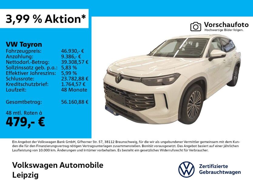 VW Tayron 10.247 km 46.930 € Leipzig 04277