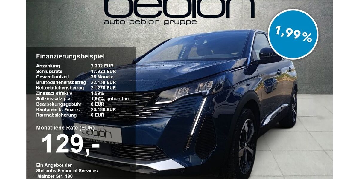 Peugeot 3008 27.300 km 22.480 &euro; Göppingen 73037