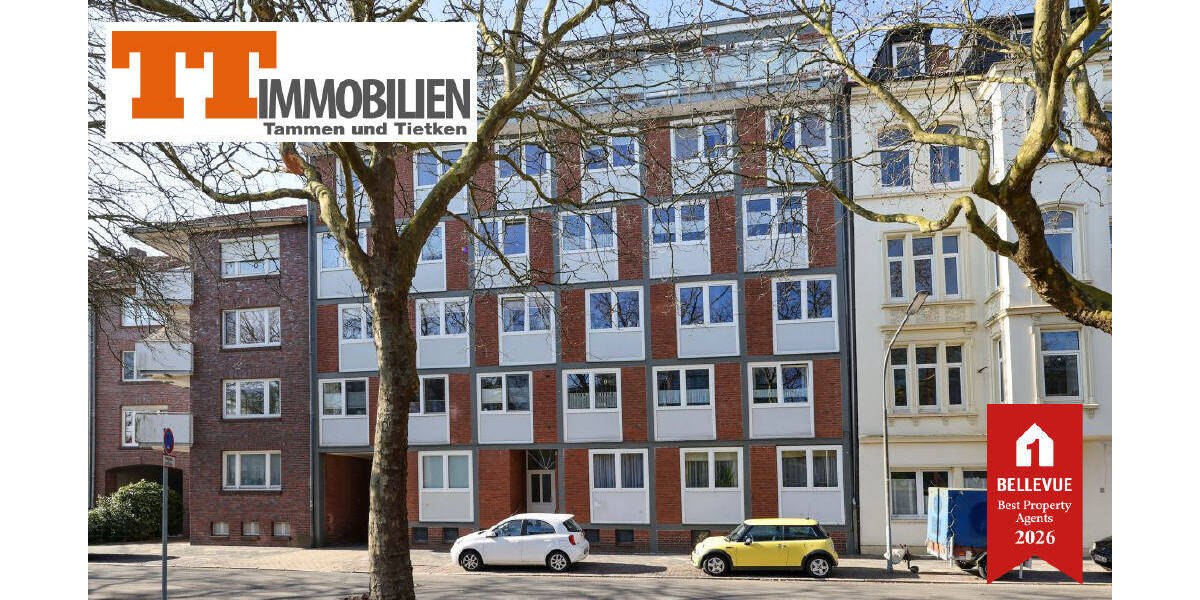 Etagenwohnung Wilhelmshaven-Innenstadt Innenstadt - 4 Zimmer, 97 m&sup2;, 129.000&euro; | Angebot:26155838
