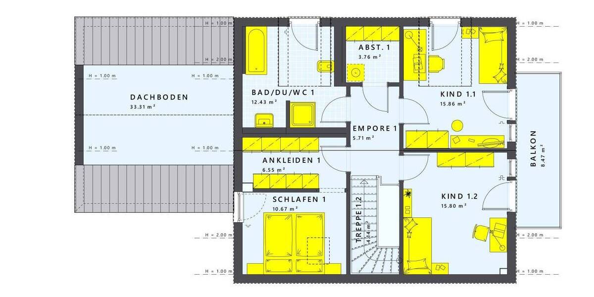 Mehrfamilienhaus, Wohnhaus Brand-Erbisdorf Himmelsfürst - 7 Zimmer, 183 m&sup2;, 655.064&euro; | Angebot:26106428