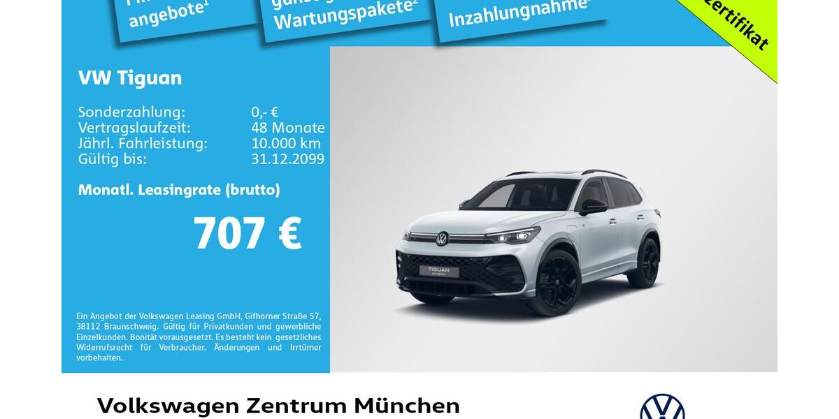 VW Tiguan 6.000 km 58.480 &euro; München 81669