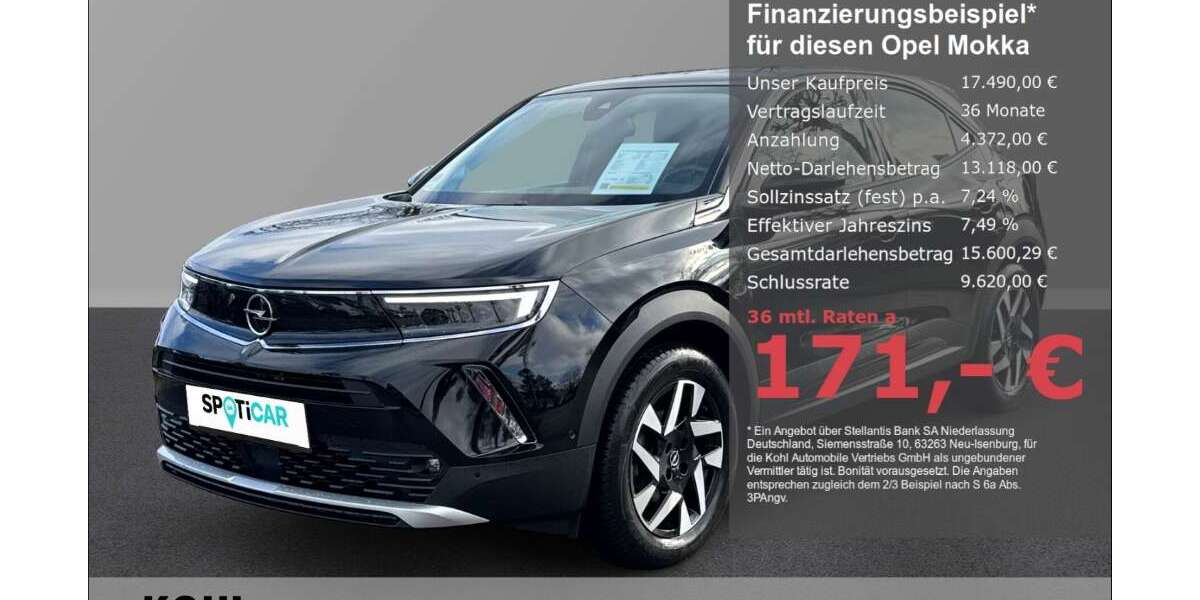 Opel Mokka 27.900 km 17.490 &euro; Aachen 52078
