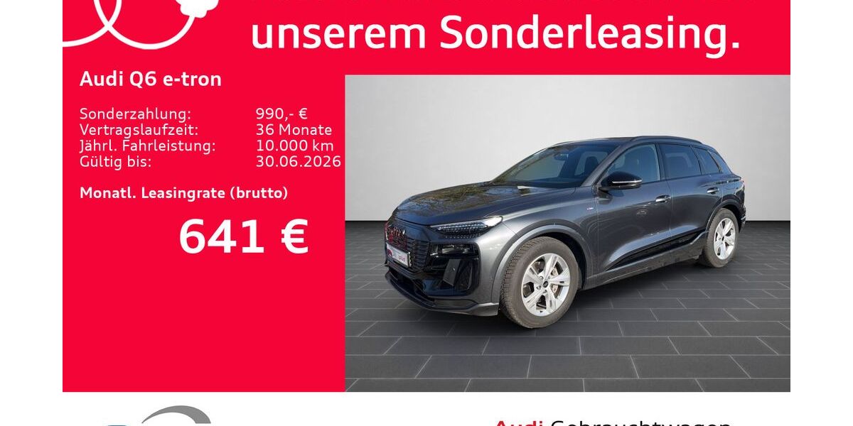 Audi Q6 e-tron 29.149 km 64.400 &euro; Ludwigshafen 67063