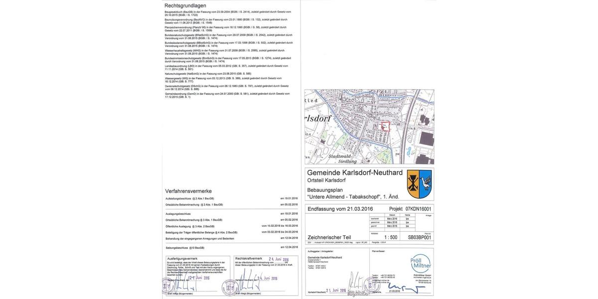 Grundstück Karlsdorf-Neuthard Neuthard - 245.700&euro; | Angebot:26518241
