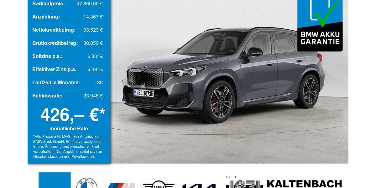 BMW iX1 24.737 km 47.890 &euro; Remscheid 42897