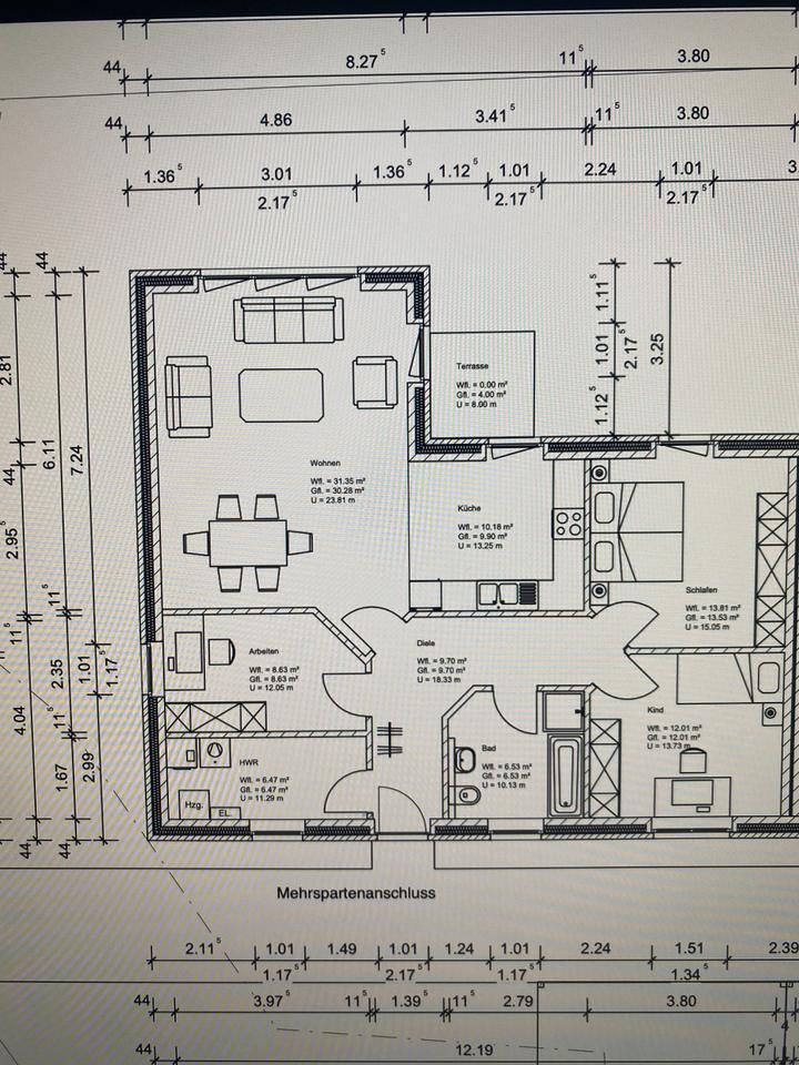 Bungalow mit Garten & Wärmepumpe zimmer