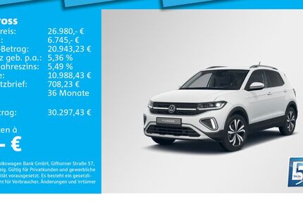 VW T-Cross 18.818 km 26.980 &euro; München 80935