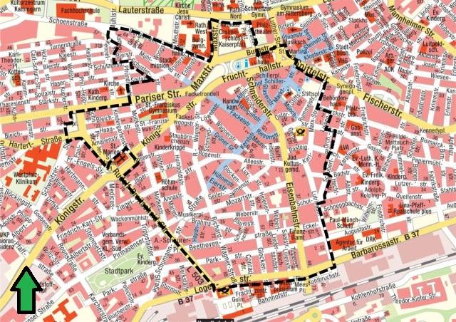 Etagenwohnung Kaiserslautern Betzenberg - 1 Zimmer, 33 m&sup2;, 335&euro; | Angebot:26257272