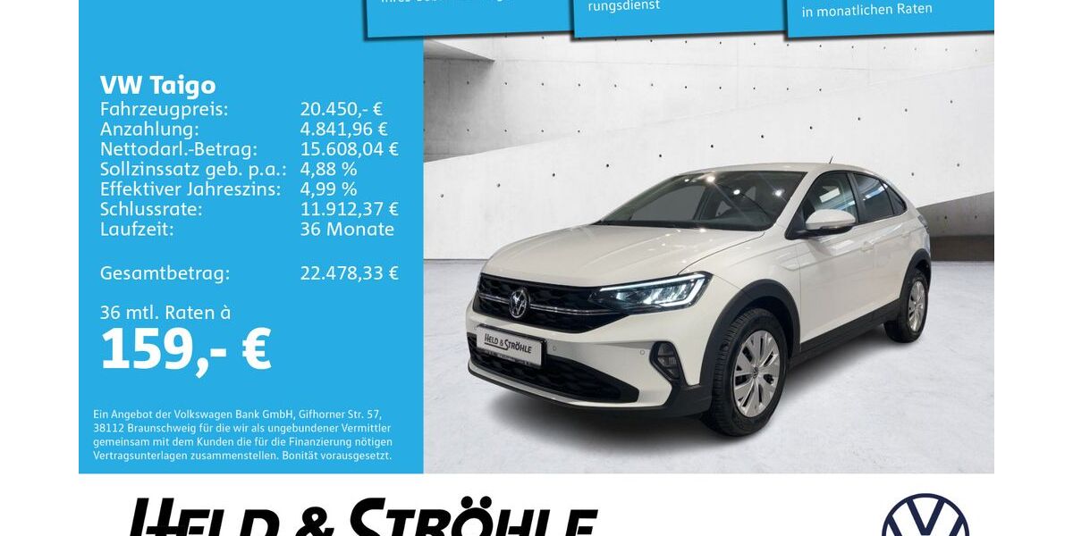 VW Taigo 4.001 km 19.950 &euro; Neu-Ulm 89231