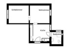Dachgeschoßwohnung Sulzbach (Saar) - 2 Zimmer, 35 m&sup2;, 335&euro; | Angebot:25614178