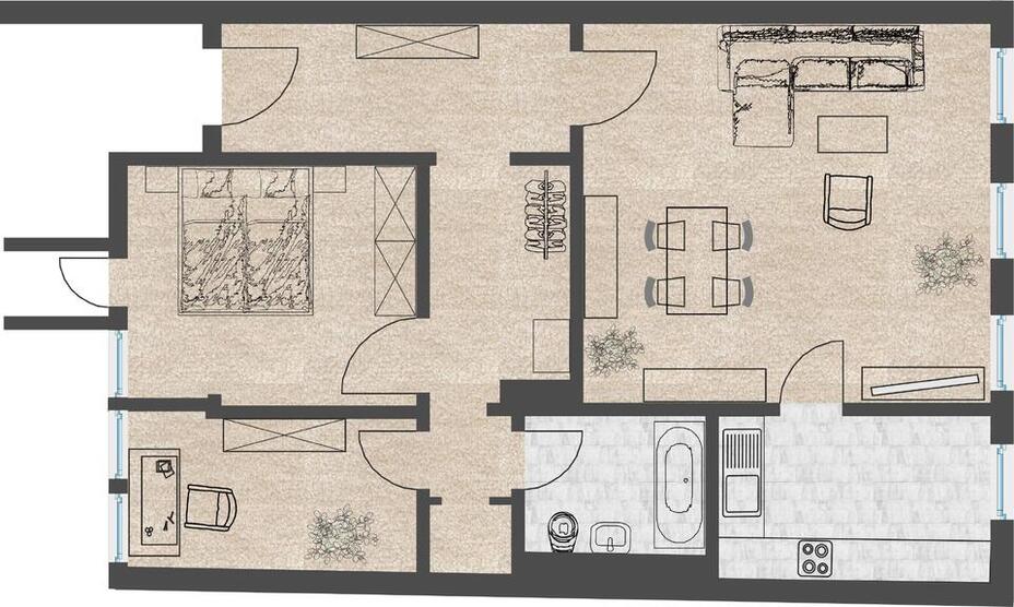 2-3 RaumWohnung in Ilmenau