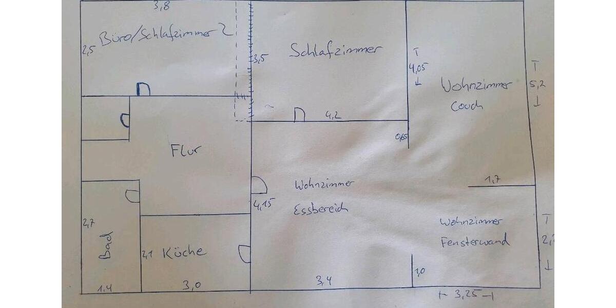 Etagenwohnung Wiehl - 3 Zimmer, 85 m&sup2;, 825&euro; | Angebot:26338761