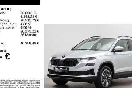 Skoda Karoq 9.288 km 36.660 &euro; Feldkirchen/Westerham 83620