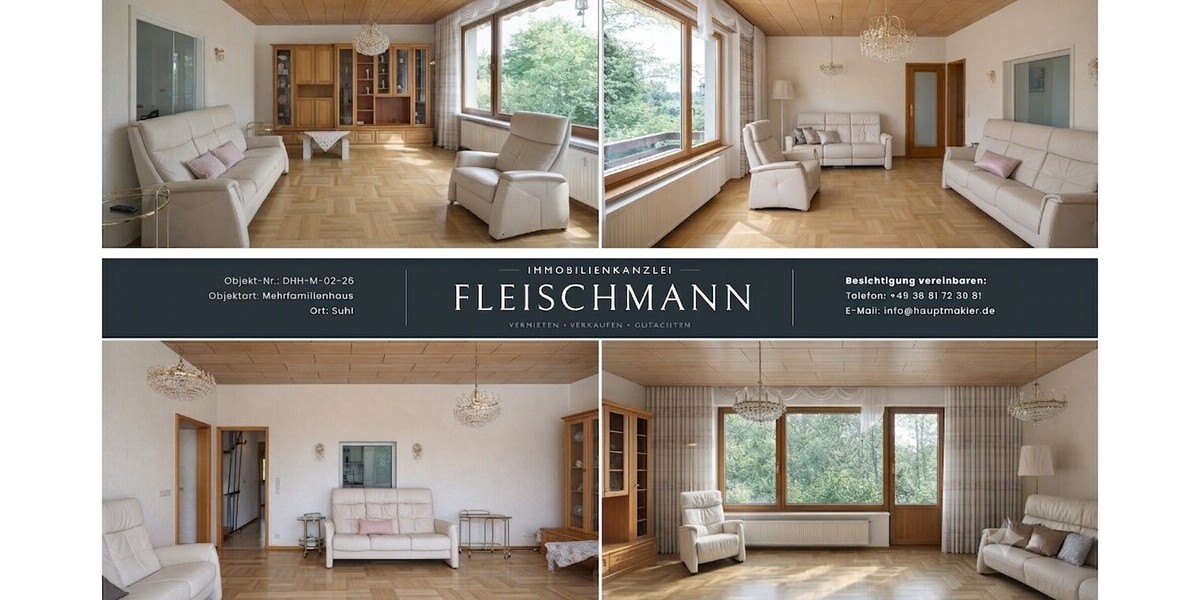 Großzügige Doppelhaushälfte mit Garten, Wintergarten und viel Platz - Doppelhaushälfte Suhl | Angebot:27329736