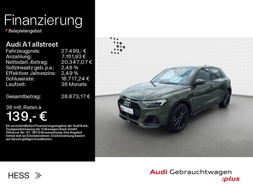 Audi A1 8.300 km 26.999 € Büdingen-Düdelsheim 63654