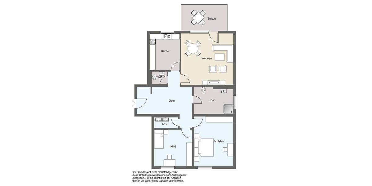 Etagenwohnung Dessau-Roßlau Roßlau - 3 Zimmer, 104 m&sup2;, 139.000&euro; | Angebot:25749345