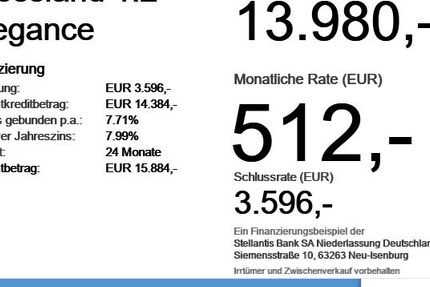 Opel Crossland (X) 36.000 km 13.980 &euro; Schwabmünchen 86830